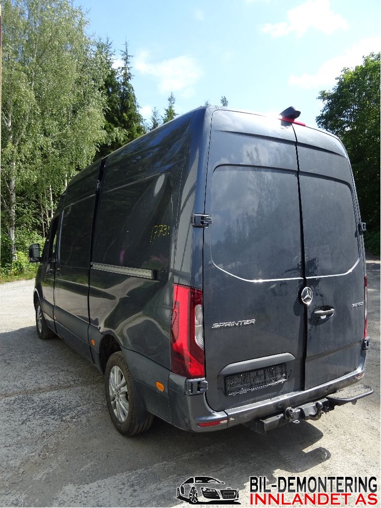 Mercedes Sprinter 2018-->> (907/910) (907/910), Motorkode: A6510105120, Girkassekode: A9072701100
