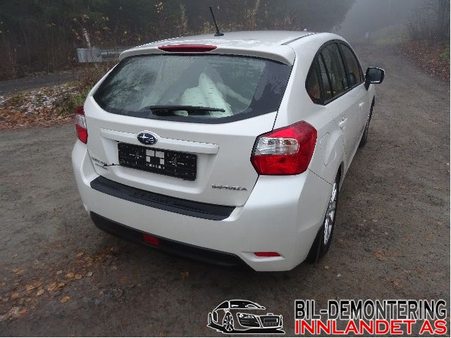 Subaru Impreza 2013-2017 (Type IV) , Motorkode: FB16, Girkassekode: 31000AJ060