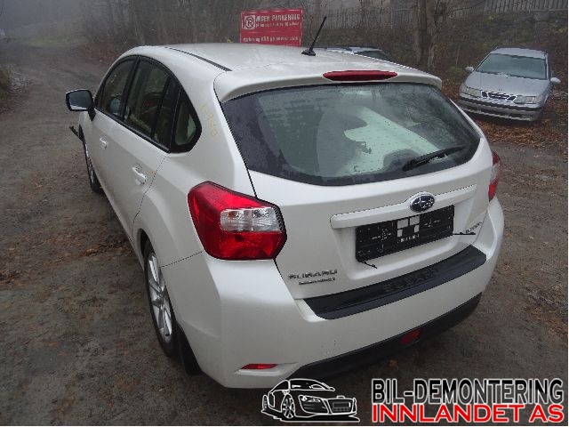 Subaru Impreza 2013-2017 (Type IV) , Motorkode: FB16, Girkassekode: 31000AJ060