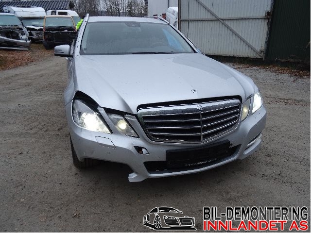 Mercedes E-Klasse 2009-2013 (Fase 1) (W212) (W212), Motorkode: OM651.925, Girkassekode: 2122708101