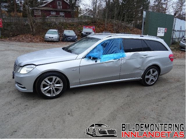 Mercedes E-Klasse 2009-2013 (Fase 1) (W212) (W212), Motorkode: OM651.925, Girkassekode: 2122708101
