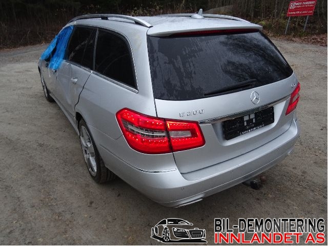 Mercedes E-Klasse 2009-2013 (Fase 1) (W212) (W212), Motorkode: OM651.925, Girkassekode: 2122708101