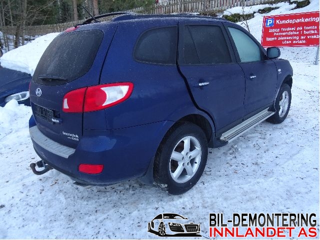 Hyundai Santa Fe 2006-2009 (Type II, Fase 1) , Motorkode: D4EB, Girkassekode: D05 / 070901108PD