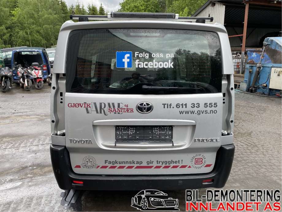Toyota Proace 2013-2016 (Type I) , Motorkode: 4WZ-FTV, Girkassekode: