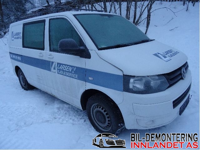 VW Transporter / Caravelle 2009-2015 (Fase 2) (T5) (T5), Motorkode: CAAB, Girkassekode: LRS
