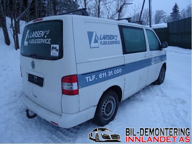 VW Transporter / Caravelle 2009-2015 (Fase 2) (T5) (T5), Motorkode: CAAB, Girkassekode: LRS
