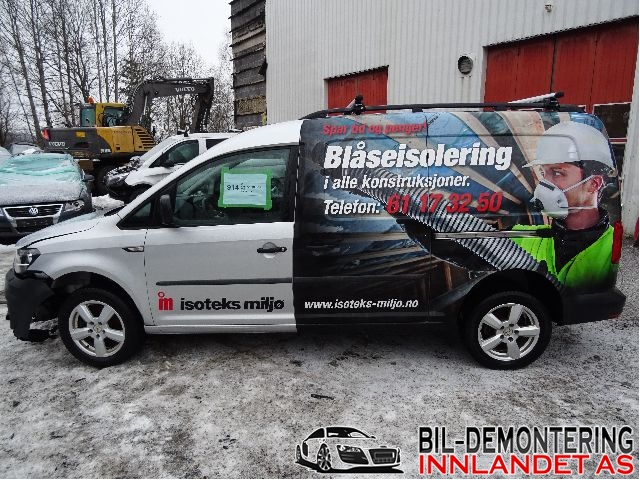 VW Caddy 2015-2020 (Type III, Fase 3) , Motorkode: CUUE;DFSE, Girkassekode: MRV