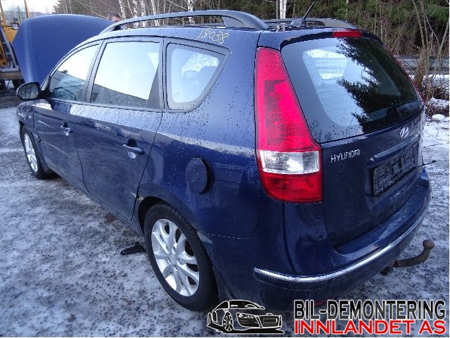 Hyundai i30 2007-2012 (Type I) , Motorkode: D4FB, Girkassekode: UT12