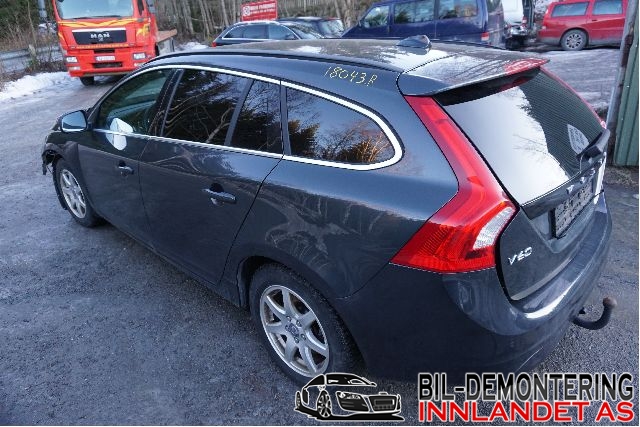 Volvo V60/V60 CC 2013-2018 (Type I, Fase 2) delebil , Motorkode: D4162T, Girkassekode: 1. MMT6