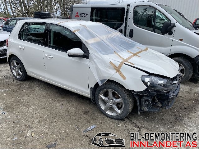 VW Golf VI, 2008-2012  delebil , Motorkode: CAYB, Girkassekode: LHW
