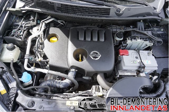 Nissan Qashqai 2010-2014 (Type I, Fase 2) , Motorkode: K9K, Girkassekode: 6MT