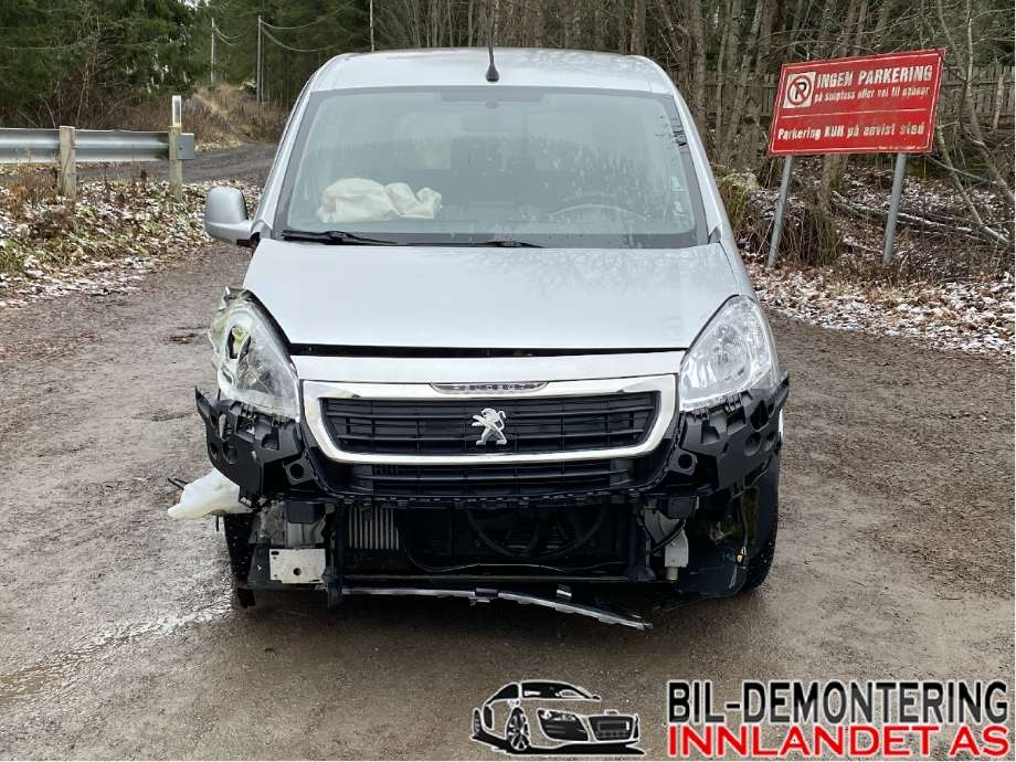 Peugeot Partner 2015-2019 (Type II, Fase 2) delebil , Motorkode: BHY, Girkassekode: 16 122 418 80