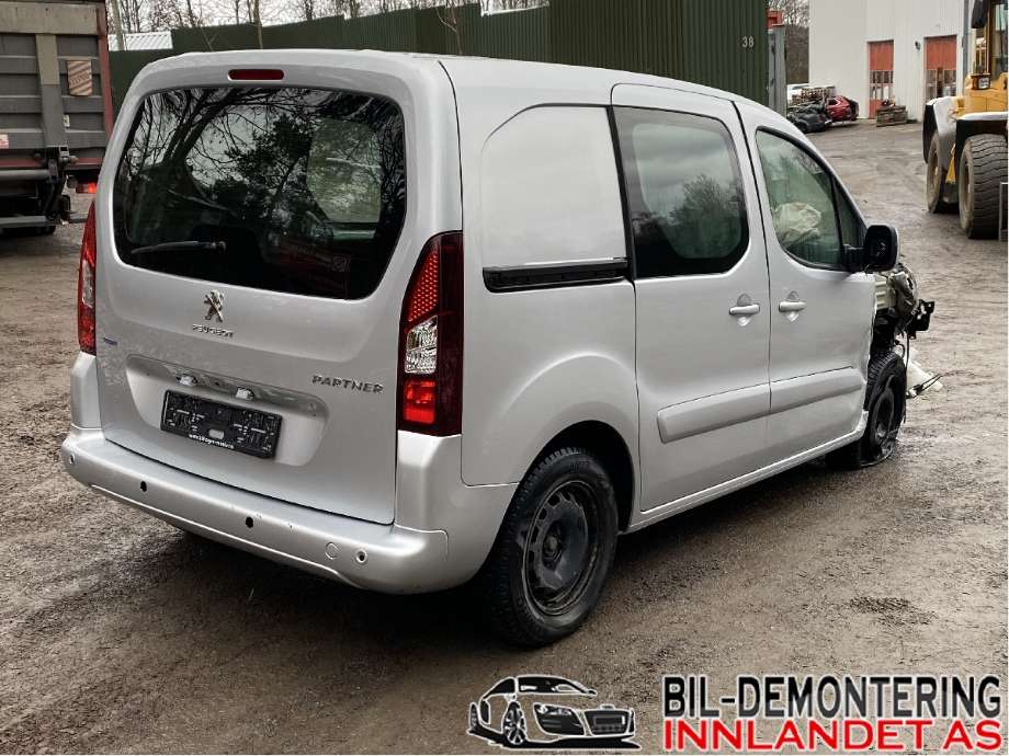 Peugeot Partner 2015-2019 (Type II, Fase 2) delebil , Motorkode: BHY, Girkassekode: 16 122 418 80