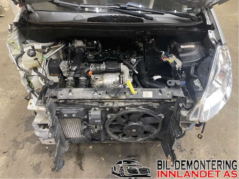 Peugeot Partner 2015-2019 (Type II, Fase 2) delebil , Motorkode: BHY, Girkassekode: 16 122 418 80