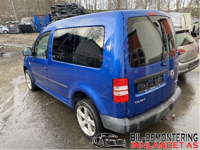 VW Caddy 2010-2015 (Type III, Fase 2) , Motorkode: CFHF, Girkassekode: LNN