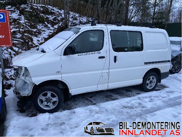 Toyota Hiace 2007-2012 (Fase 3) , Motorkode: 2KD-FTV, Girkassekode: 3303026A60