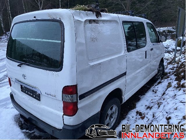 Toyota Hiace 2007-2012 (Fase 3) , Motorkode: 2KD-FTV, Girkassekode: 3303026A60
