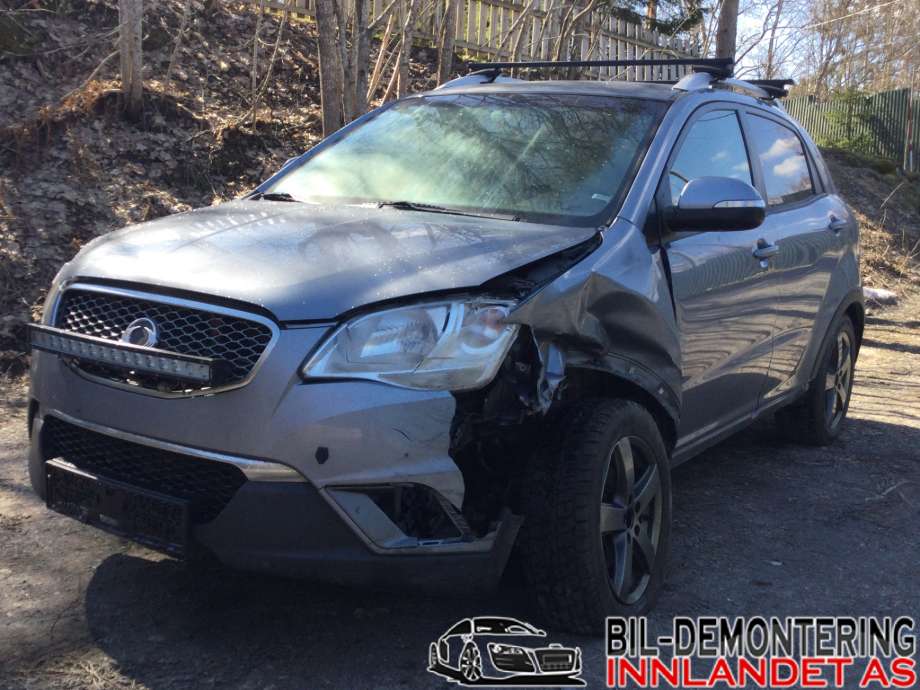 SsangYong Korando 2011-2013 (Type III) , Motorkode: D20D-051, Girkassekode: 3102034010
