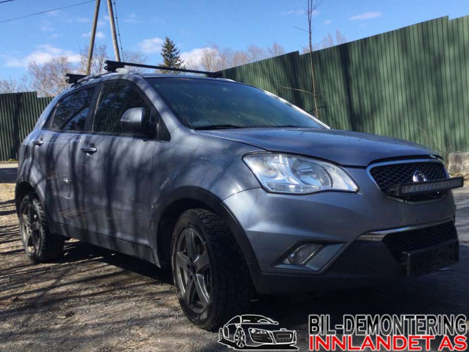 SsangYong Korando 2011-2013 (Type III) , Motorkode: D20D-051, Girkassekode: 3102034010