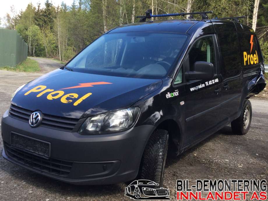 VW Caddy 2010-2015 (Type III, Fase 2) , Motorkode: CFHF, Girkassekode: NFQ