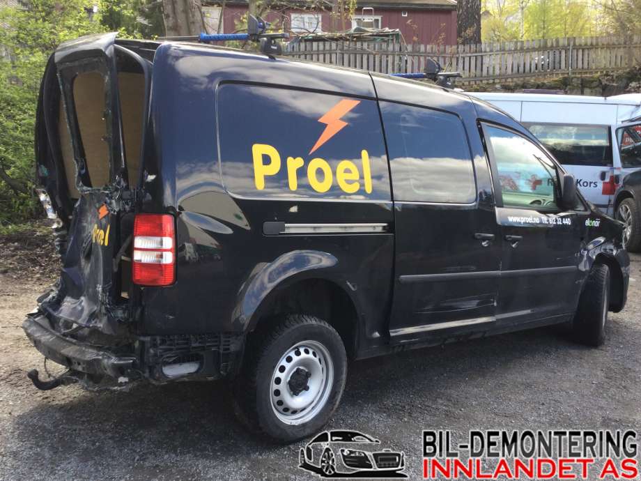 VW Caddy 2010-2015 (Type III, Fase 2) , Motorkode: CFHF, Girkassekode: NFQ