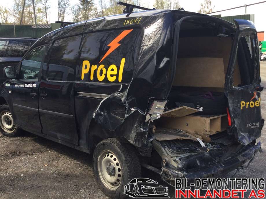 VW Caddy 2010-2015 (Type III, Fase 2) , Motorkode: CFHF, Girkassekode: NFQ