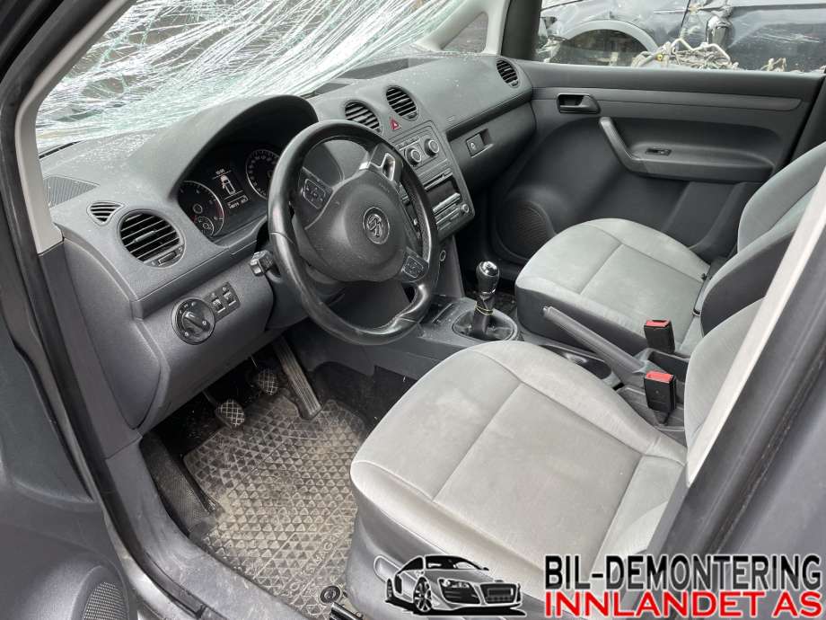 VW Caddy 2010-2015 (Type III, Fase 2) , Motorkode: CFHF, Girkassekode: NFQ
