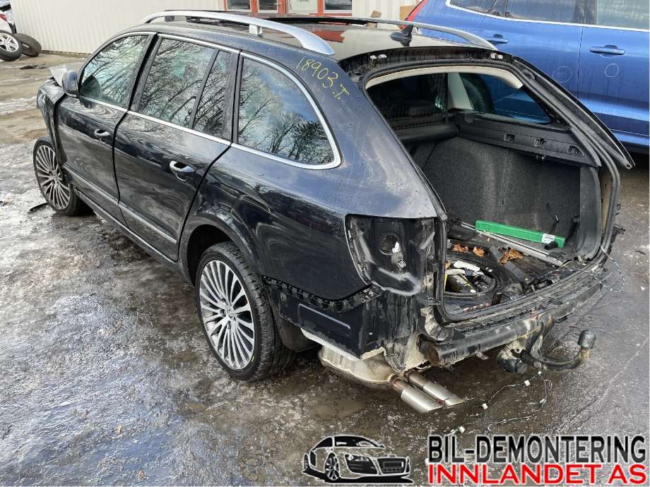 Škoda Superb 2008-2015 (Type II) , Motorkode: CFGB, Girkassekode: PQS