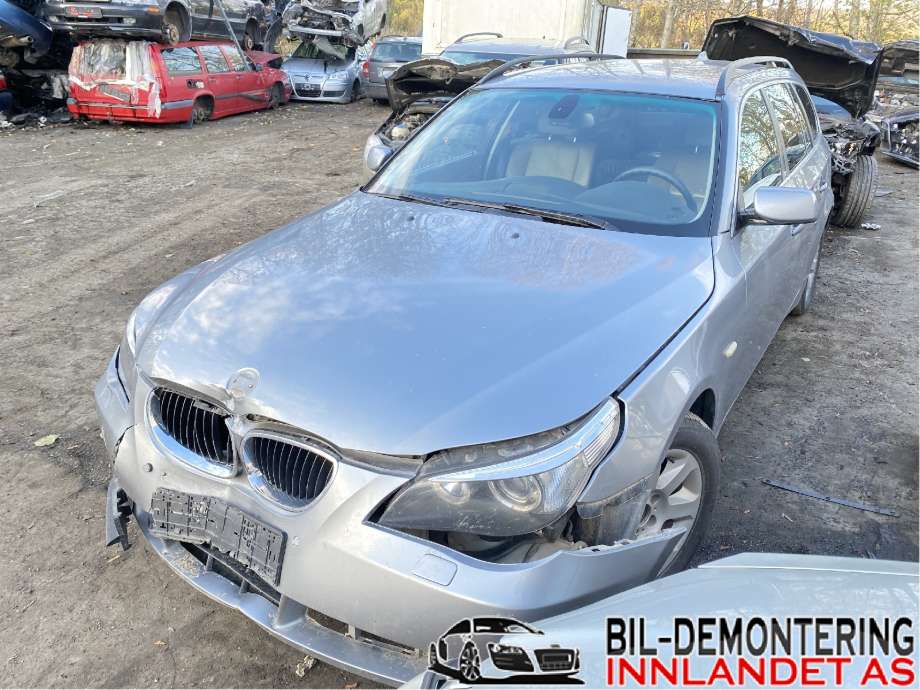 BMW 5-Serie, 2003-2010 (E60/E61) (E60/E61) delebil , Motorkode: M47-TU2D20, Girkassekode: GA6HP-26Z