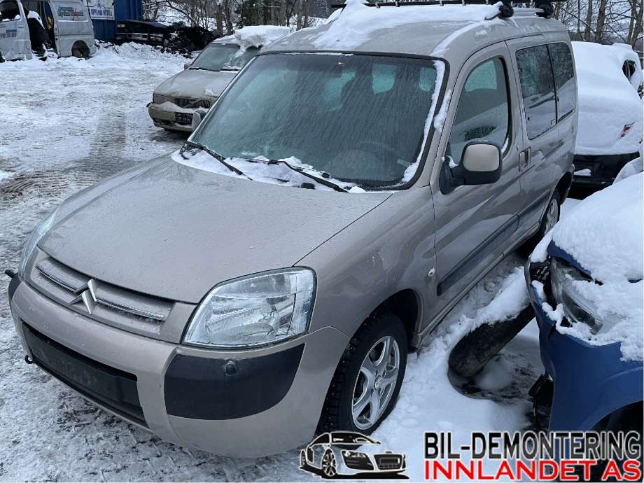 Citroën Berlingo, 2002-2008 (Type I, Fase 2)  delebil , Motorkode: 9HW, Girkassekode: BE4R / 2222 VG