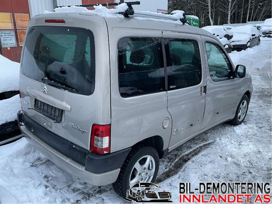Citroën Berlingo 2002-2008 (Type I, Fase 2) delebil , Motorkode: 9HW, Girkassekode: BE4R / 2222 VG