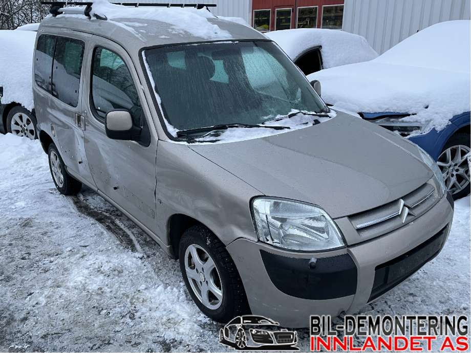 Citroën Berlingo 2002-2008 (Type I, Fase 2) delebil , Motorkode: 9HW, Girkassekode: BE4R / 2222 VG