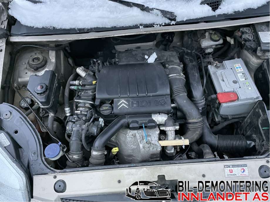 Citroën Berlingo 2002-2008 (Type I, Fase 2) delebil , Motorkode: 9HW, Girkassekode: BE4R / 2222 VG