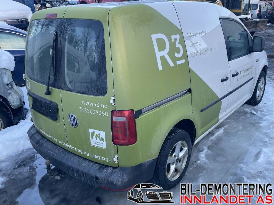 VW Caddy 2015-2020 (Type III, Fase 3) delebil , Motorkode: CUUD;DFSD, Girkassekode: QYF