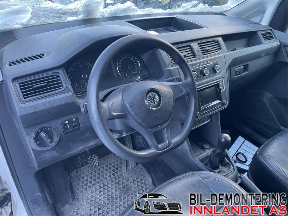 VW Caddy 2015-2020 (Type III, Fase 3) delebil , Motorkode: CUUD;DFSD, Girkassekode: QYF