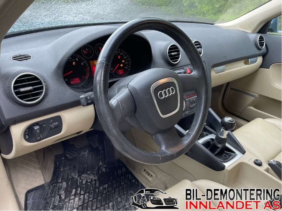 Audi A3 2003-2008 (Type II, Fase 1) , Motorkode: BLR;BLX, Girkassekode: 