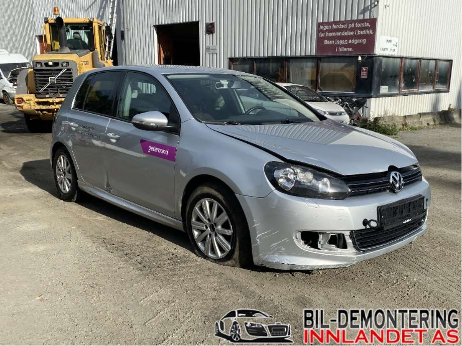 VW Golf VI 2008-2012 , Motorkode: CAYC, Girkassekode: MDZ