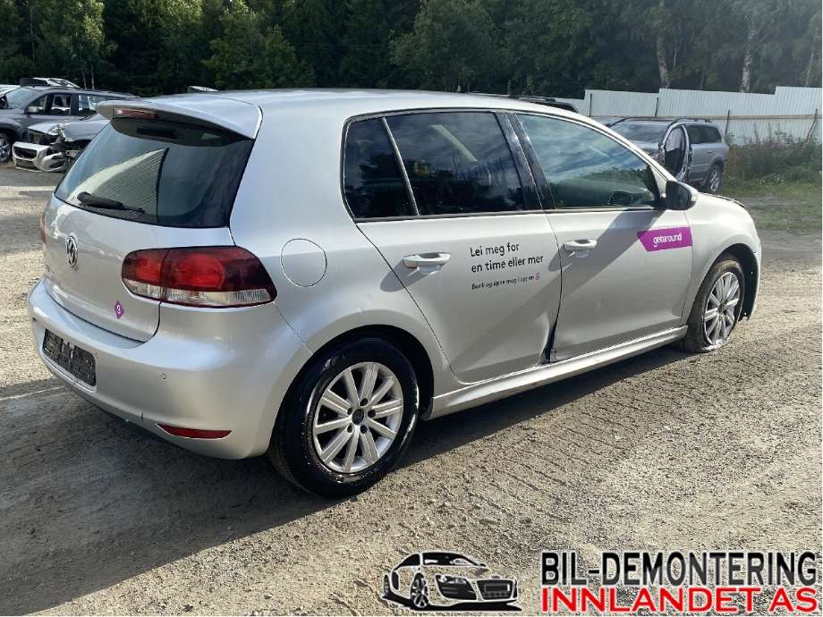 VW Golf VI 2008-2012 , Motorkode: CAYC, Girkassekode: MDZ