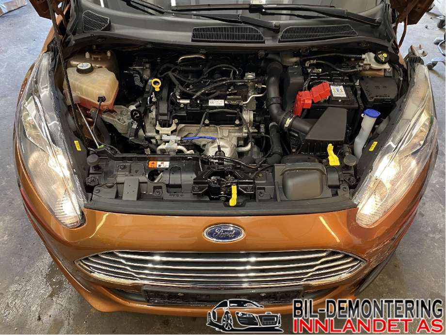 Ford Fiesta 2013-2017 (Type VI, Fase 2) , Motorkode: P4JA;P4JB, Girkassekode: CA6R-7002-PBG