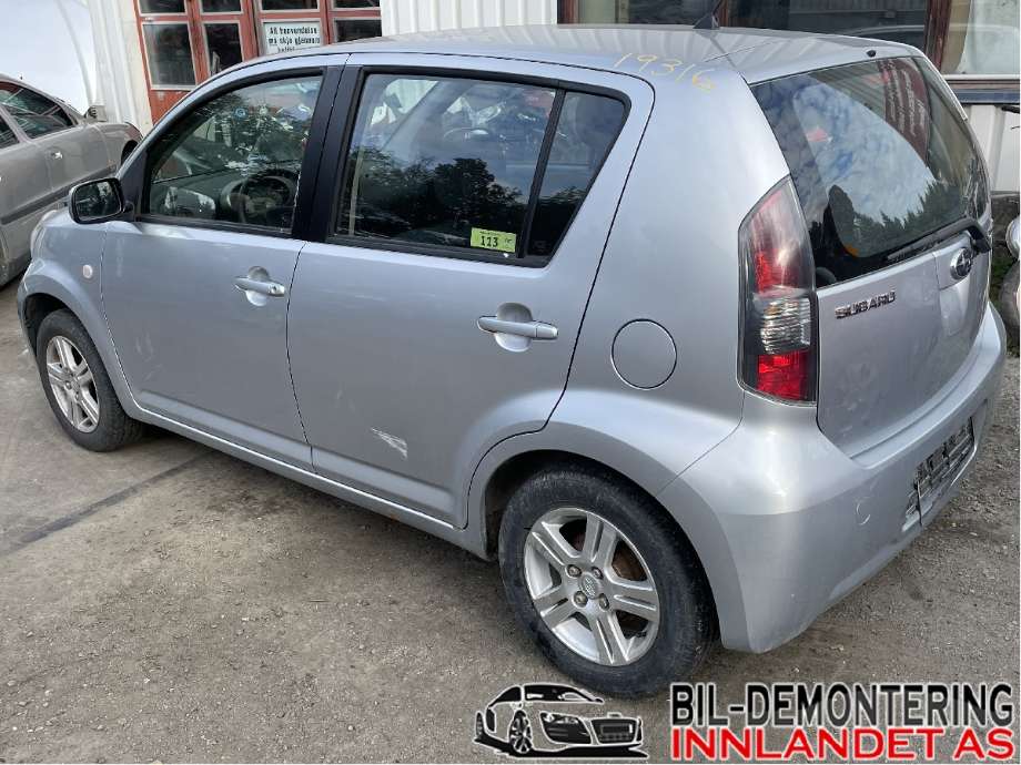 Subaru Justy 2008-2010 (Type IV) , Motorkode: 1KR-FE, Girkassekode: 