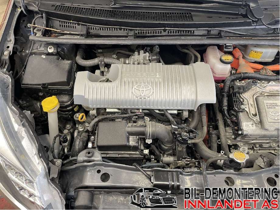 Toyota Yaris 2012-2014 (Type III, Fase 1) , Motorkode: 1NZ-FXE, Girkassekode: ATM