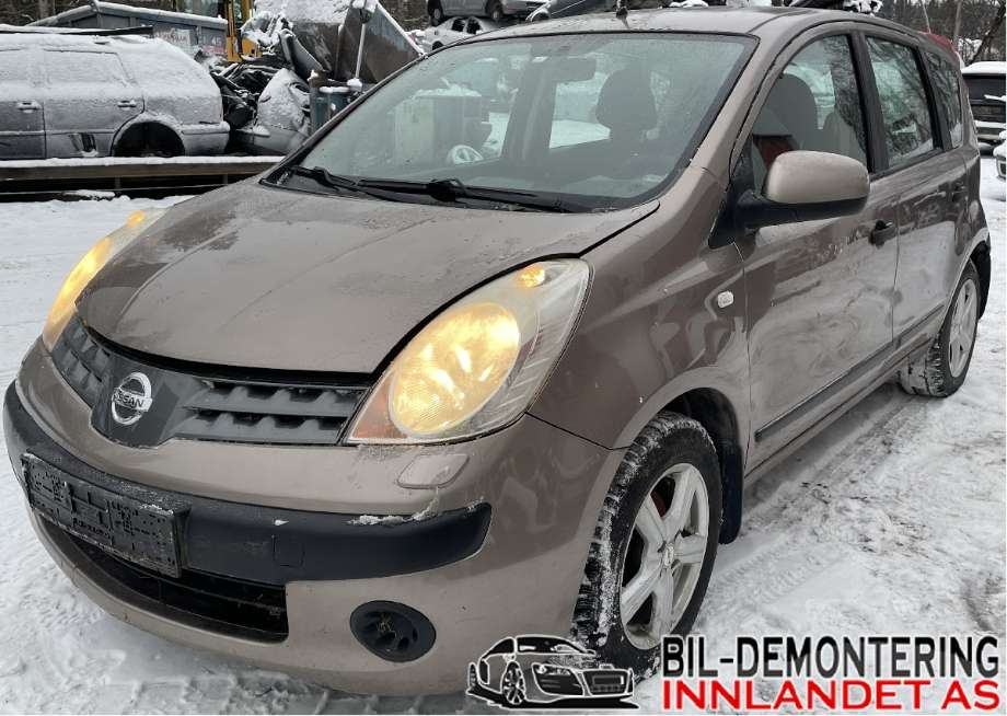 Nissan Note, 2006-2013 (Type I)  delebil , Motorkode: K9K