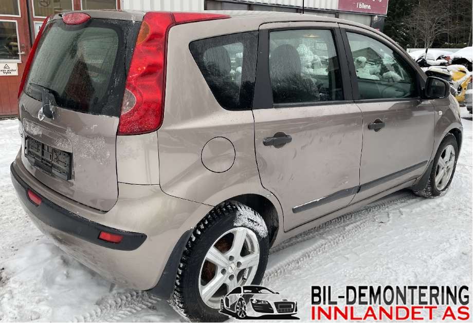 Nissan Note 2006-2013 (Type I) delebil , Motorkode: K9K, Girkassekode: