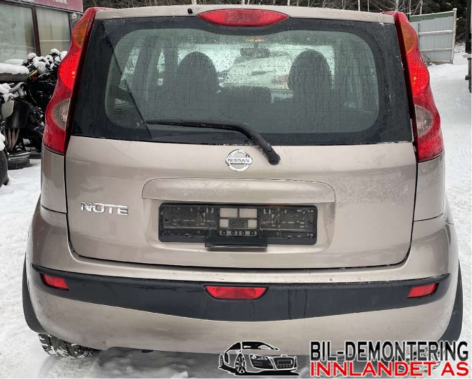 Nissan Note 2006-2013 (Type I) delebil , Motorkode: K9K, Girkassekode: