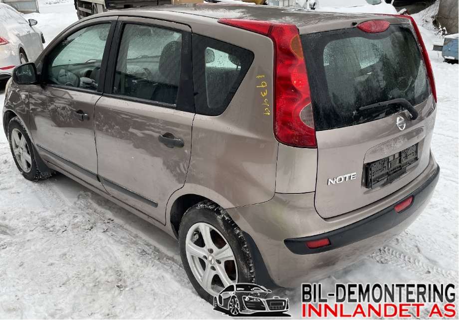 Nissan Note 2006-2013 (Type I) delebil , Motorkode: K9K, Girkassekode: