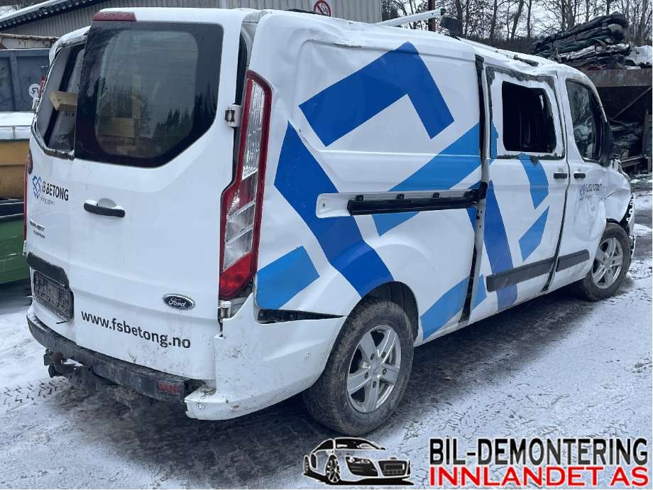 Ford Transit Custom 2013-2023 (Type I) , Motorkode: BKFA;BKFB, Girkassekode: 6-trinns manuell VMT