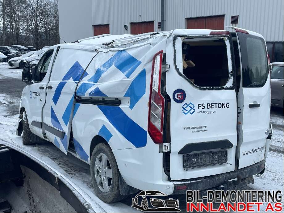 Ford Transit Custom 2013-2023 (Type I) , Motorkode: BKFA;BKFB, Girkassekode: 6-trinns manuell VMT