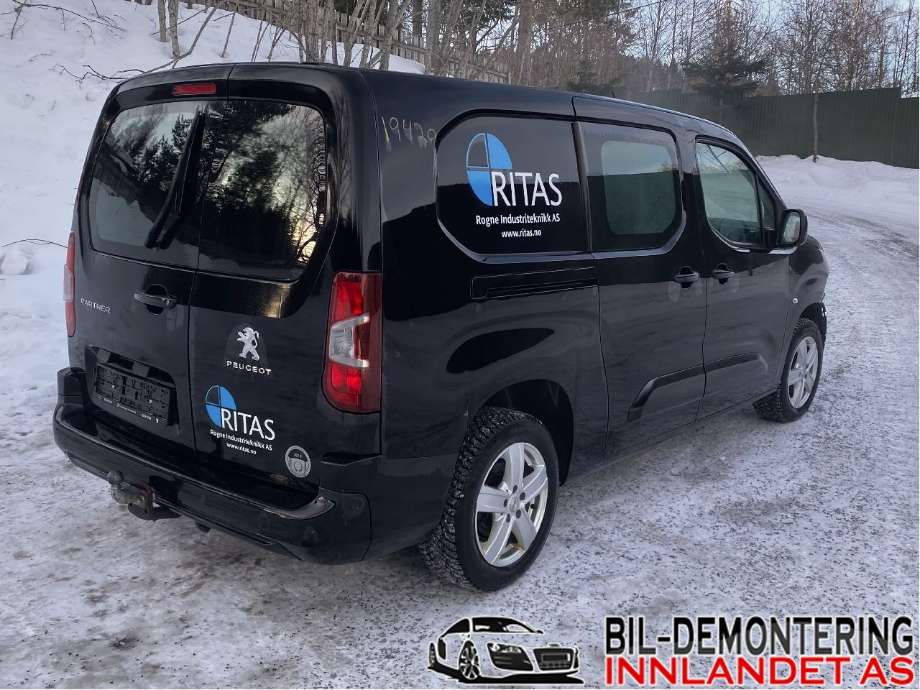 Peugeot Partner 2019-->> (Type III) , Motorkode: YHY, Girkassekode: MAN. GIRKASSE BE4/5