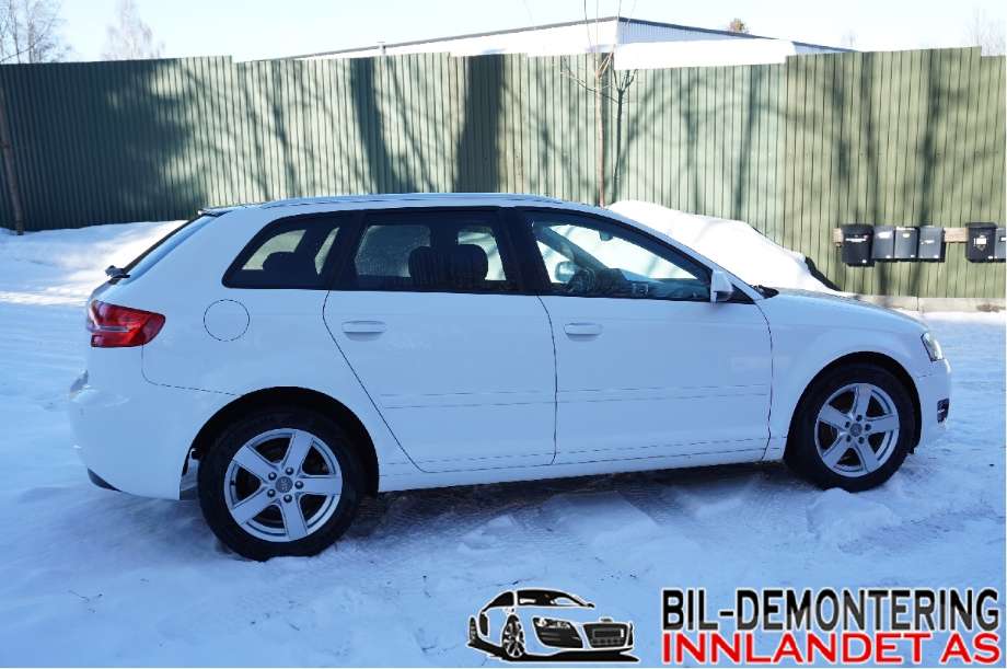 Audi A3 2009-2012 (Type II, Fase 2) , Motorkode: CAYC, Girkassekode: LUB