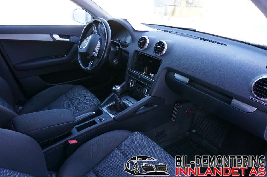 Audi A3 2009-2012 (Type II, Fase 2) , Motorkode: CAYC, Girkassekode: LUB